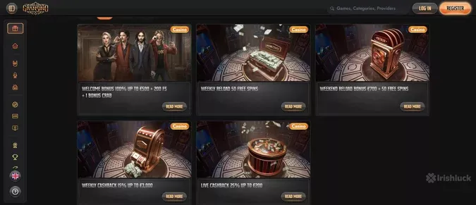 Gransino bejelentkezés