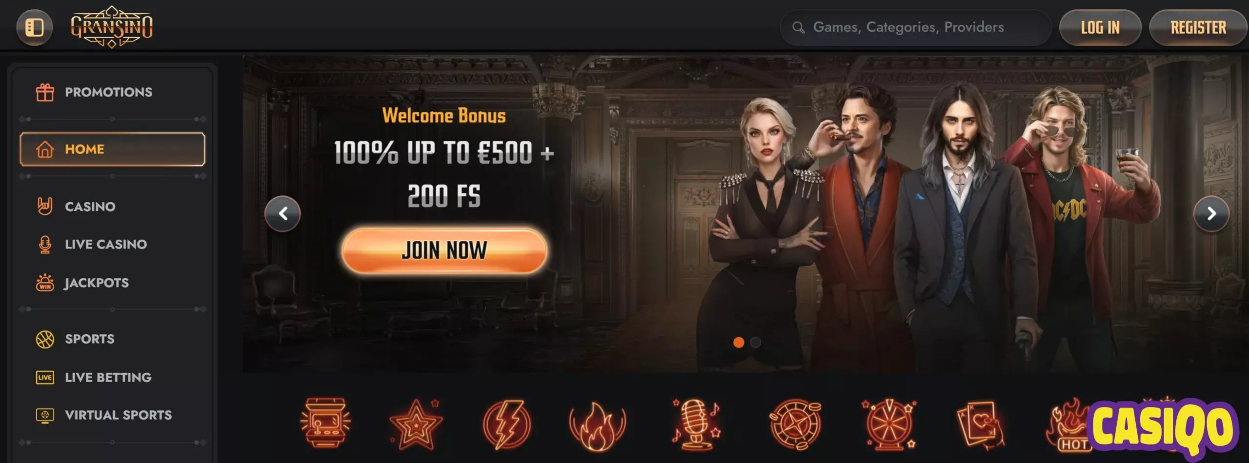 Gransino prisijungimas